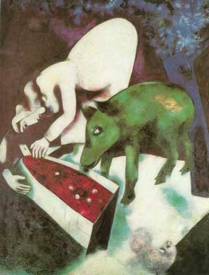 Marc Chagall, Equestrienne Fine Art Reproduction Oil Painting