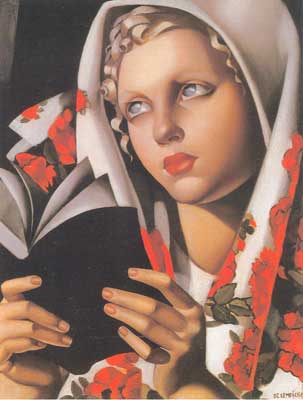 Tamara de Lempicka, The Model Fine Art Reproduction Oil Painting