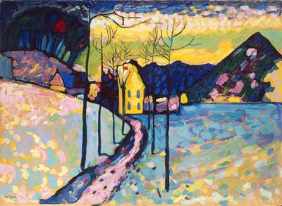 Vasilii Kandinsky, Picture with an Archer Fine Art Reproduction Oil Painting